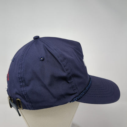 Tire-Rama Cooper Tire Slideback Hat Blue One Size Adjustable Embroidered Rope
