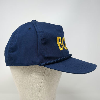 Yupoong BCFD Baker City Oregon 5 Panel Blue One Size Rope Snapback Hat Logo