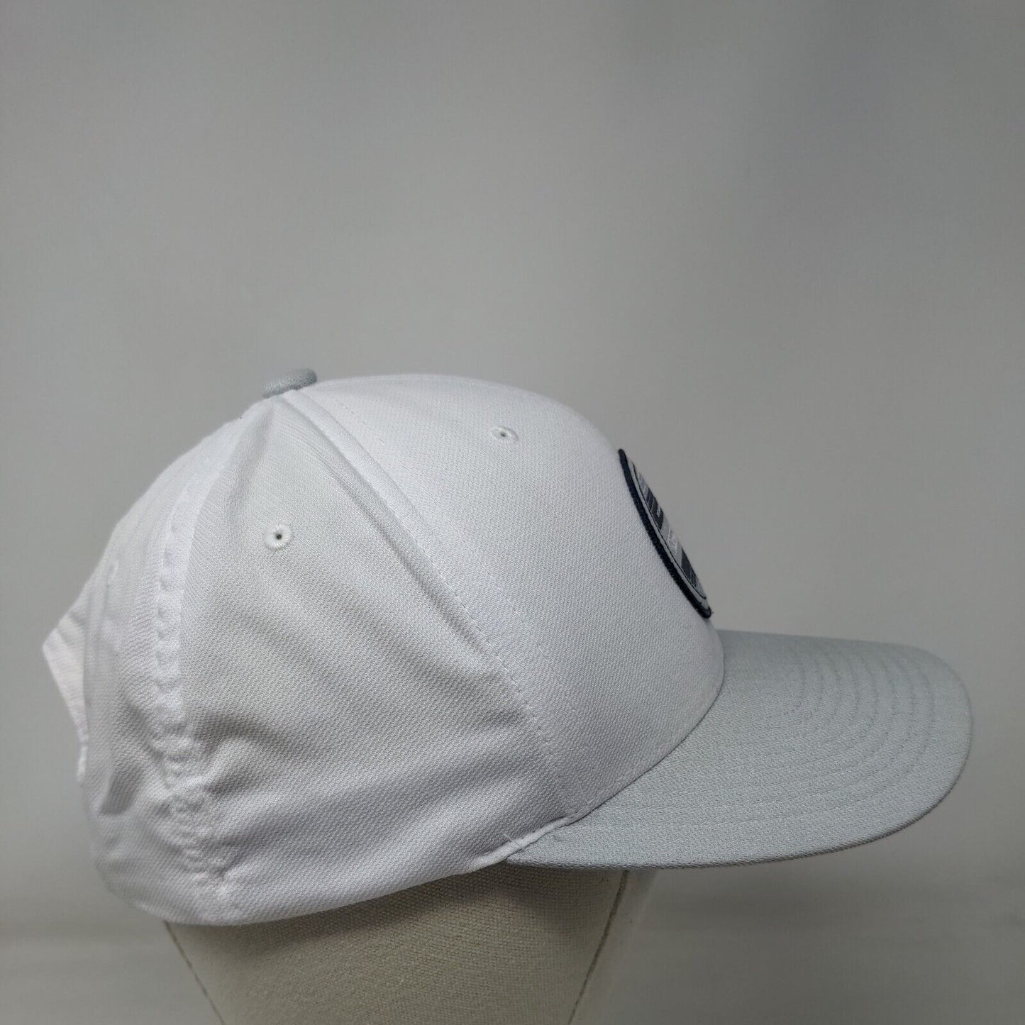 Travis Matthew The America River Club Snapback Hat White OS Flexfit Tech Yupoong