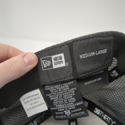 Garner Fitted Trucker Hat Gray M/L Lightweight Embroidered 39Thirty New Era