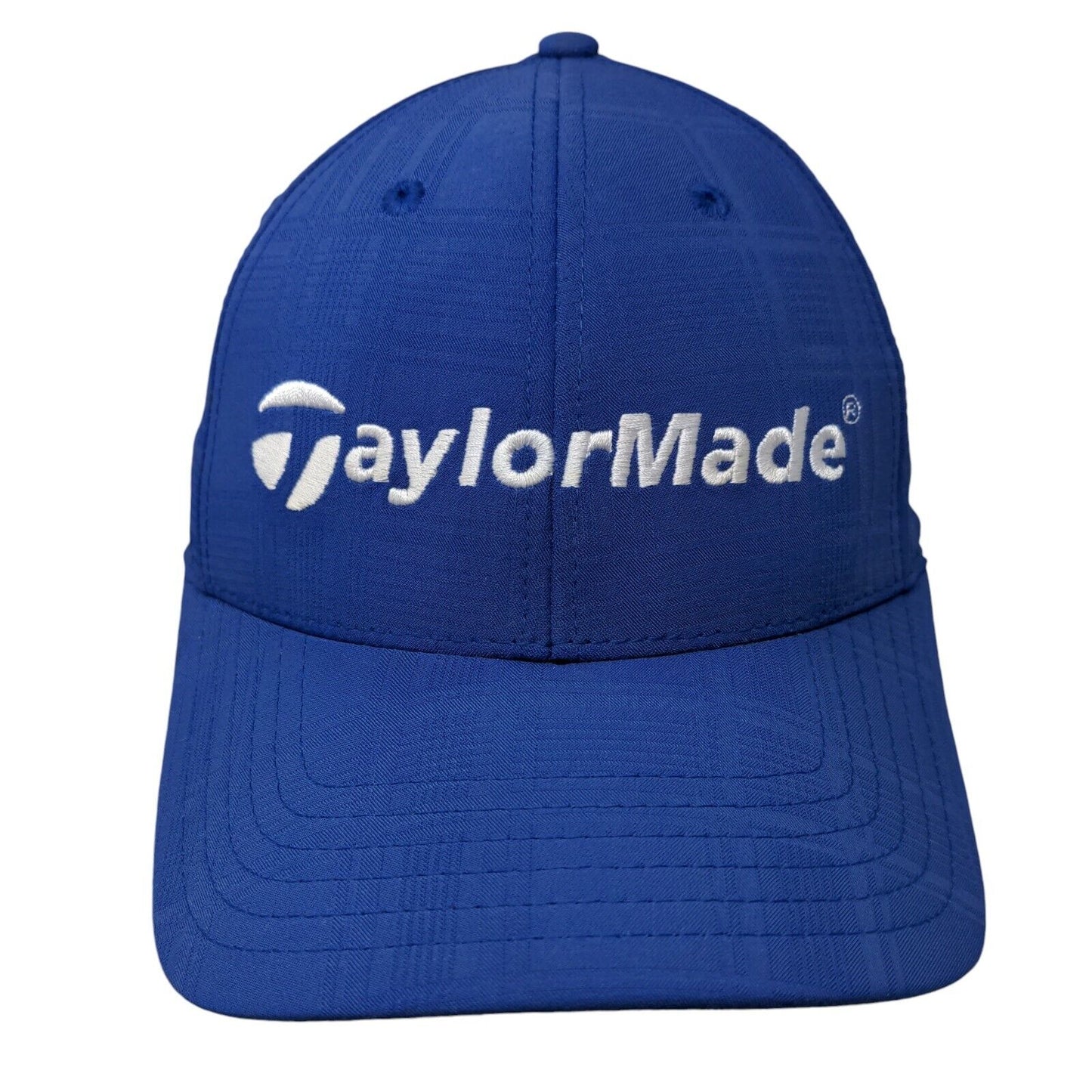 TaylorMade Strapback Hat Blue OSFA Embroidered Adjustable Adidas