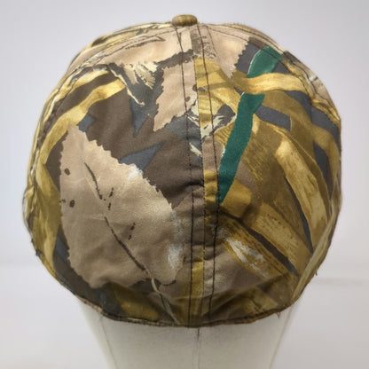 Cabela's Trapper Hat Brown XL Gore-Tex Thinsulate Camo Marsh Ear Flaps Hat