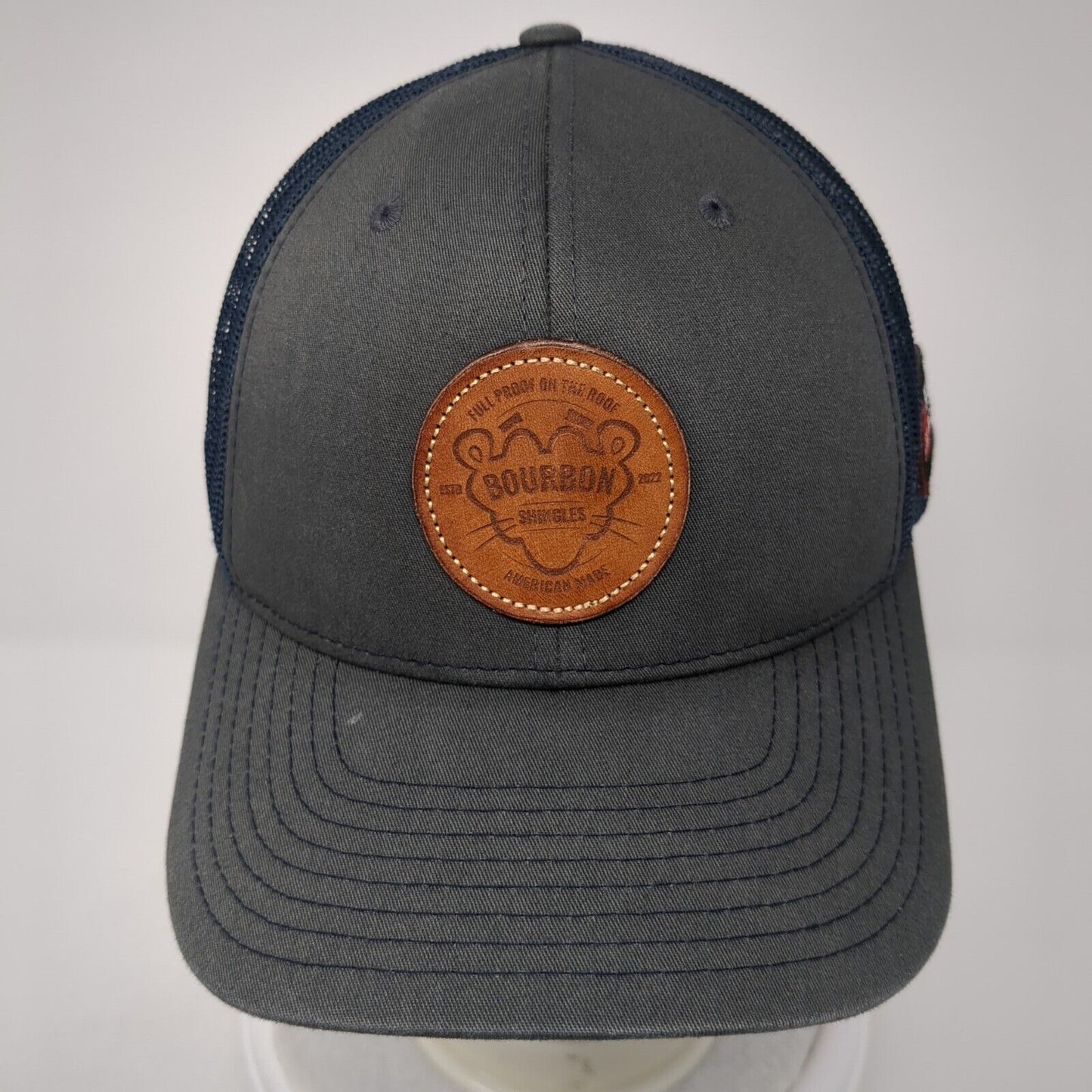 Bourbon Shingles Full Proof On The Roof Snapback Trucker Hat Multi OS Richardson