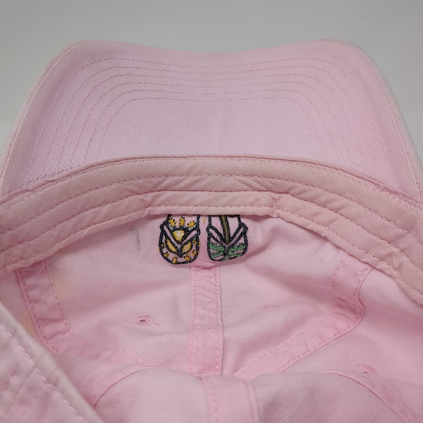 Life is Good Baseball Cap Pink One Size Flip Flops Beach Palm Tree Sun Hat