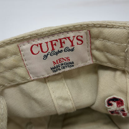 Cuffys Baseball Cap Beige One Size Cape Cod Summertime Tradition Slideback Hat