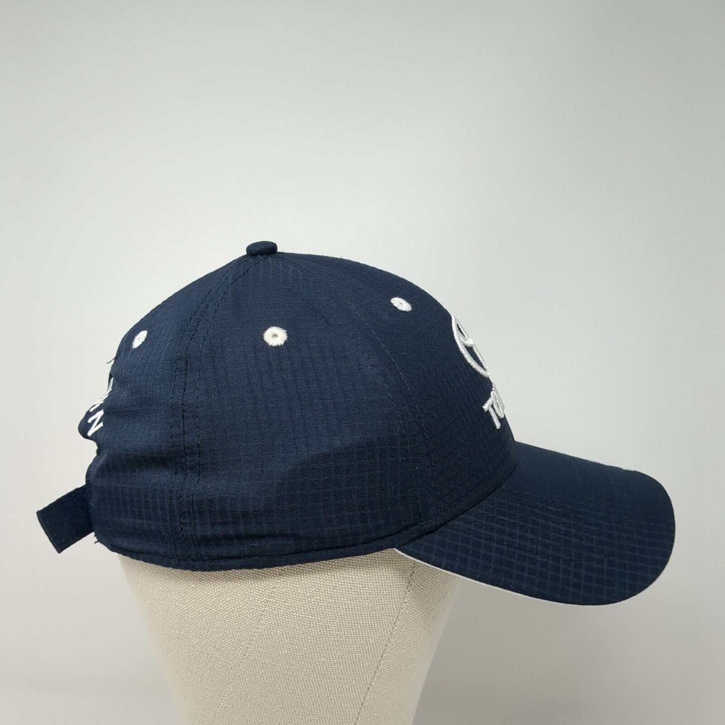 Toyota Hometown Strapback Hat Blue One Size Adjustable Embroidered Atlanta Cap