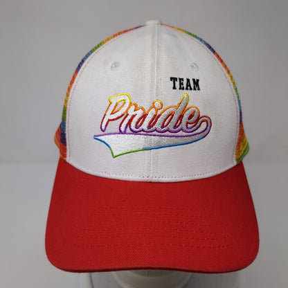 Team Pride Snapback Trucker Hat Multicolor OS Adjustable Mesh Back Spencer's