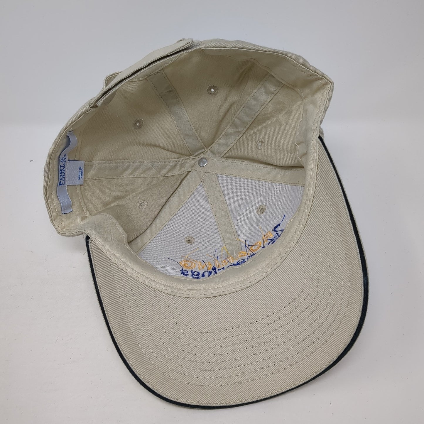 Roaring Springs Water Park Baseball Cap Beige One Size Adjustable Port & Company