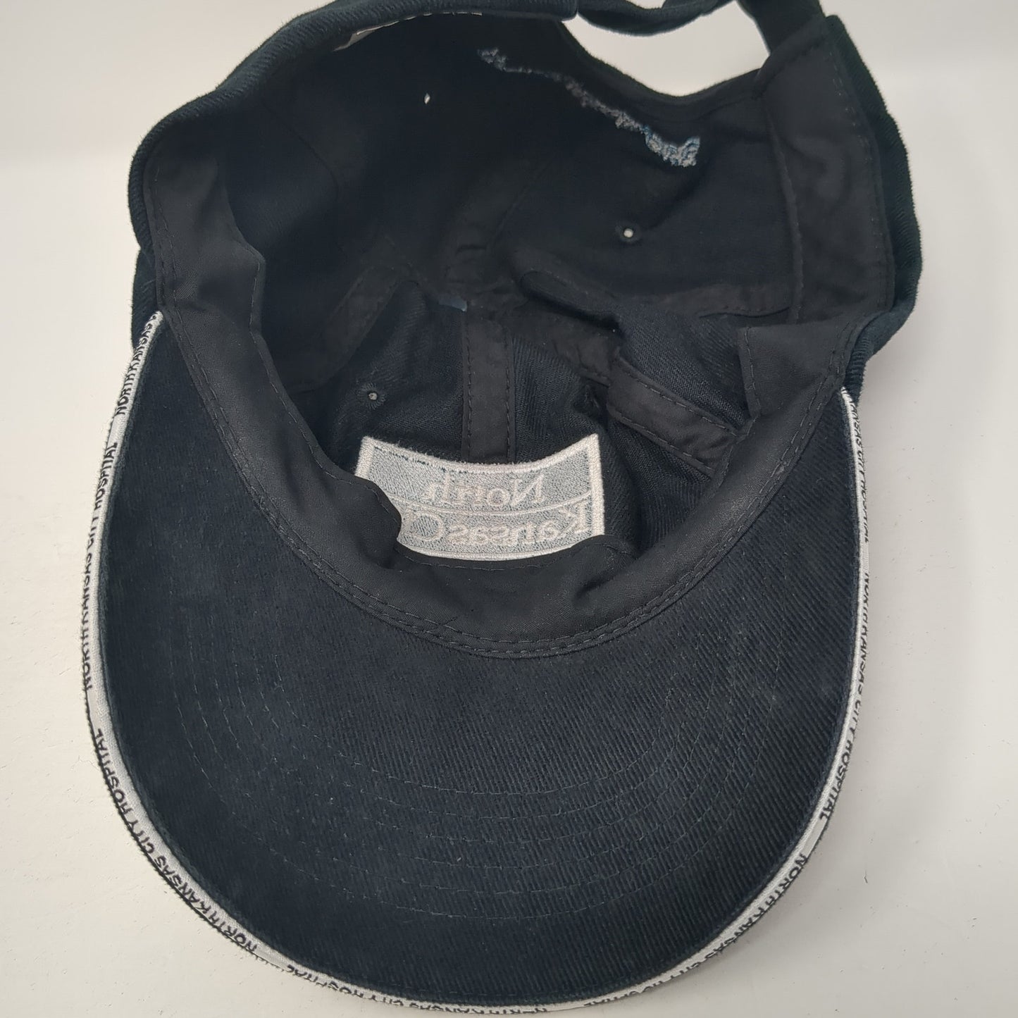North Kansas City Hospital Slideback Hat Black One Size Adjustable