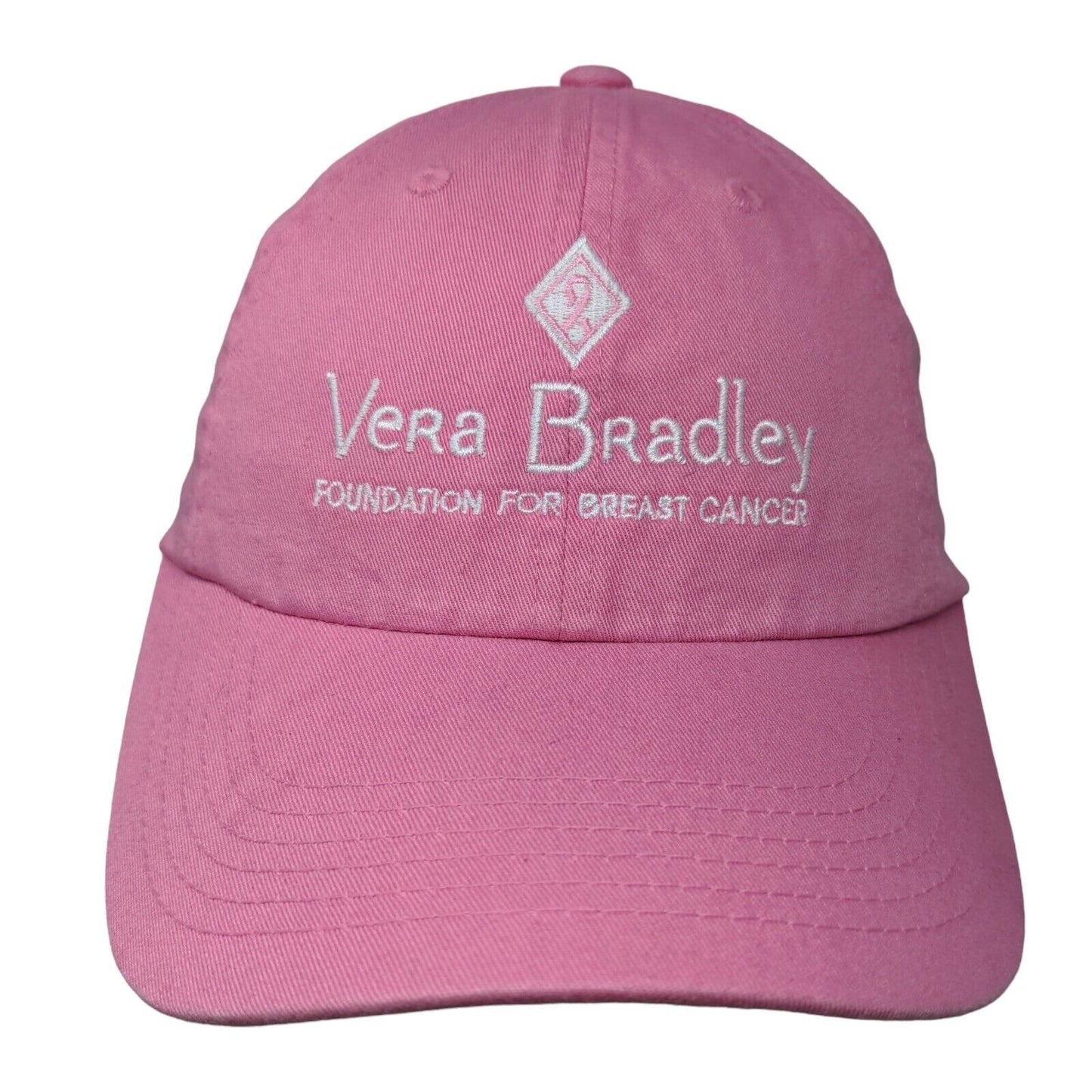 Vera Bradley Foundation For Breast Cancer Slideback Hat Pink One Size
