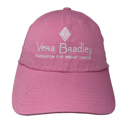 Vera Bradley Foundation For Breast Cancer Slideback Hat Pink One Size