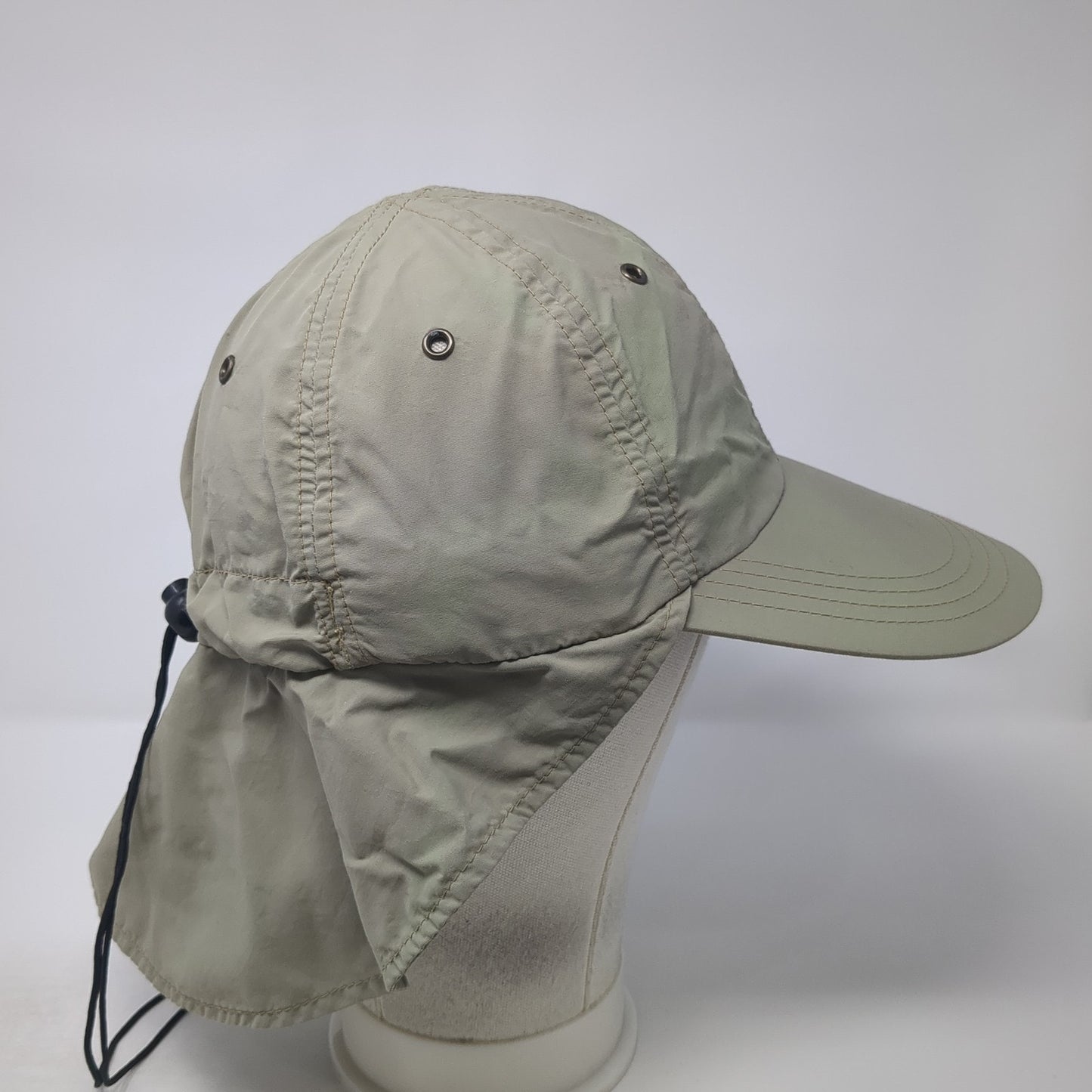 Outdoor Cap Trapper Hat Brown One Size Adjustable Drawstring Ear Flap Blank