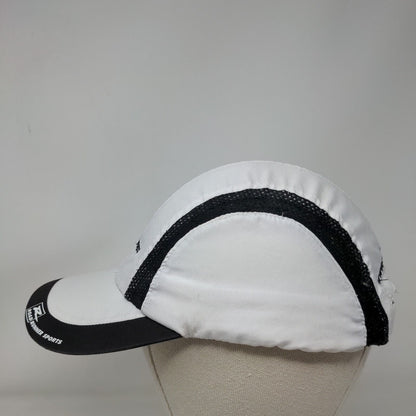 Road Runner Sports Strapback Hat White One Size Embroiodered Adjustable
