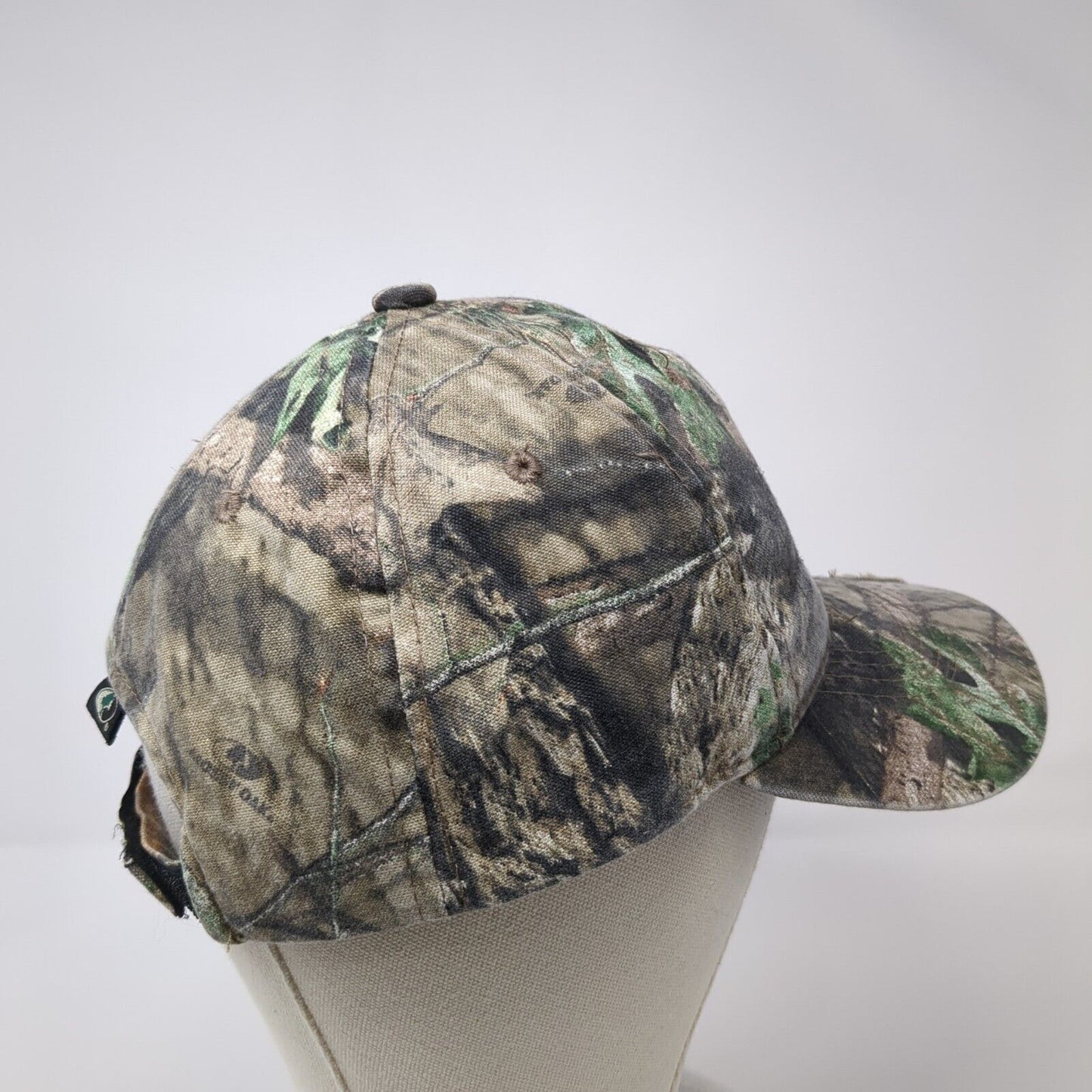 Lifetime Builders USA Strapback Hat Camouflage OS Adjustable Patriotic OC Sports
