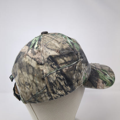Lifetime Builders USA Strapback Hat Camouflage OS Adjustable Patriotic OC Sports