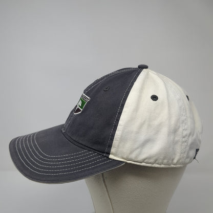 Betaseed Strapback Hat Gray Large Embroidered Colorblock Richardson