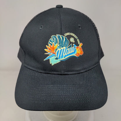 Maui Elite Retreat 2021 Snapback Trucker Hat Black OS Mesh Back Port Authority