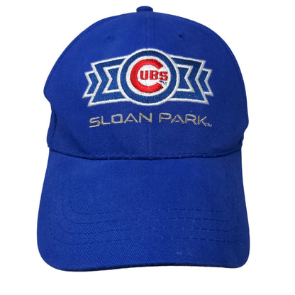 Sloan Park Men's Slideback Hat Blue Size OSFA Embroidered Chicago Cubs MLB