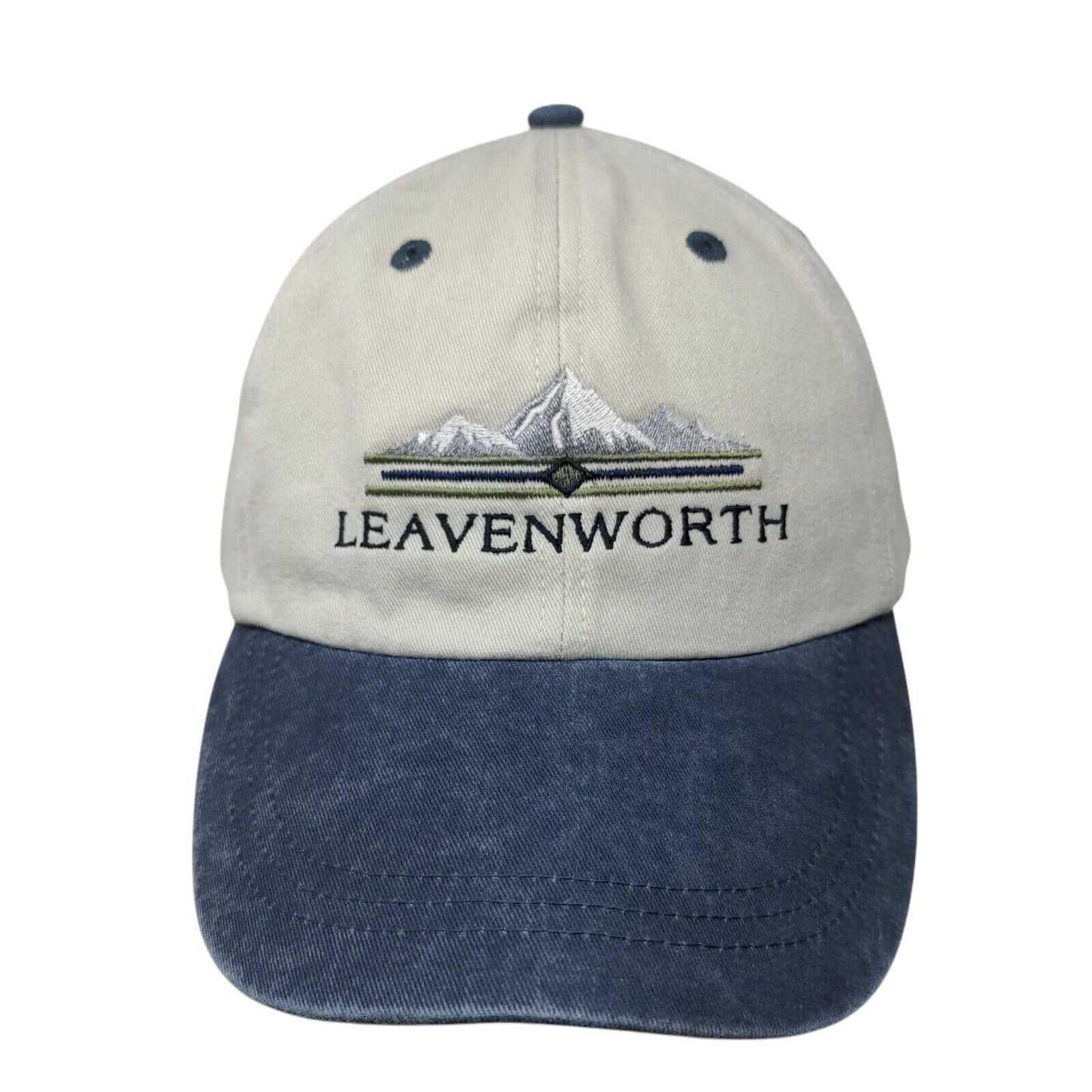 Leavenworth Strapback Hat Multi One Size Embroidered Colorblock Ouray