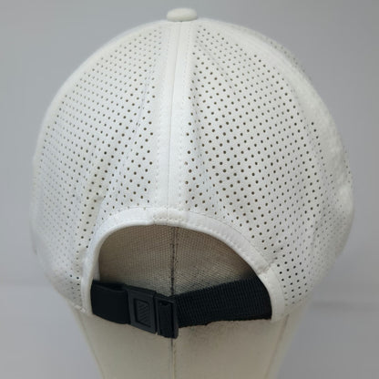 TaylorMade Baseball Cap White One Size M Logo Perforated Performance Golf Hat