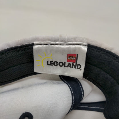 Legoland Strapback Hat White One Size Embroidered Adjustable Lego
