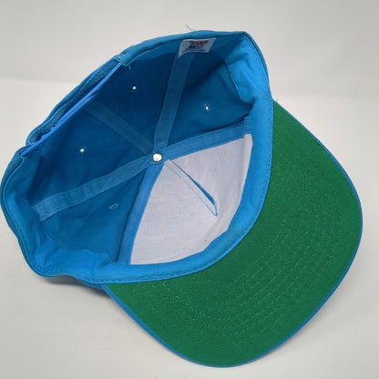 CSBG Kansas City 1998 Snapback Hat Blue One Size Solid Adjustable