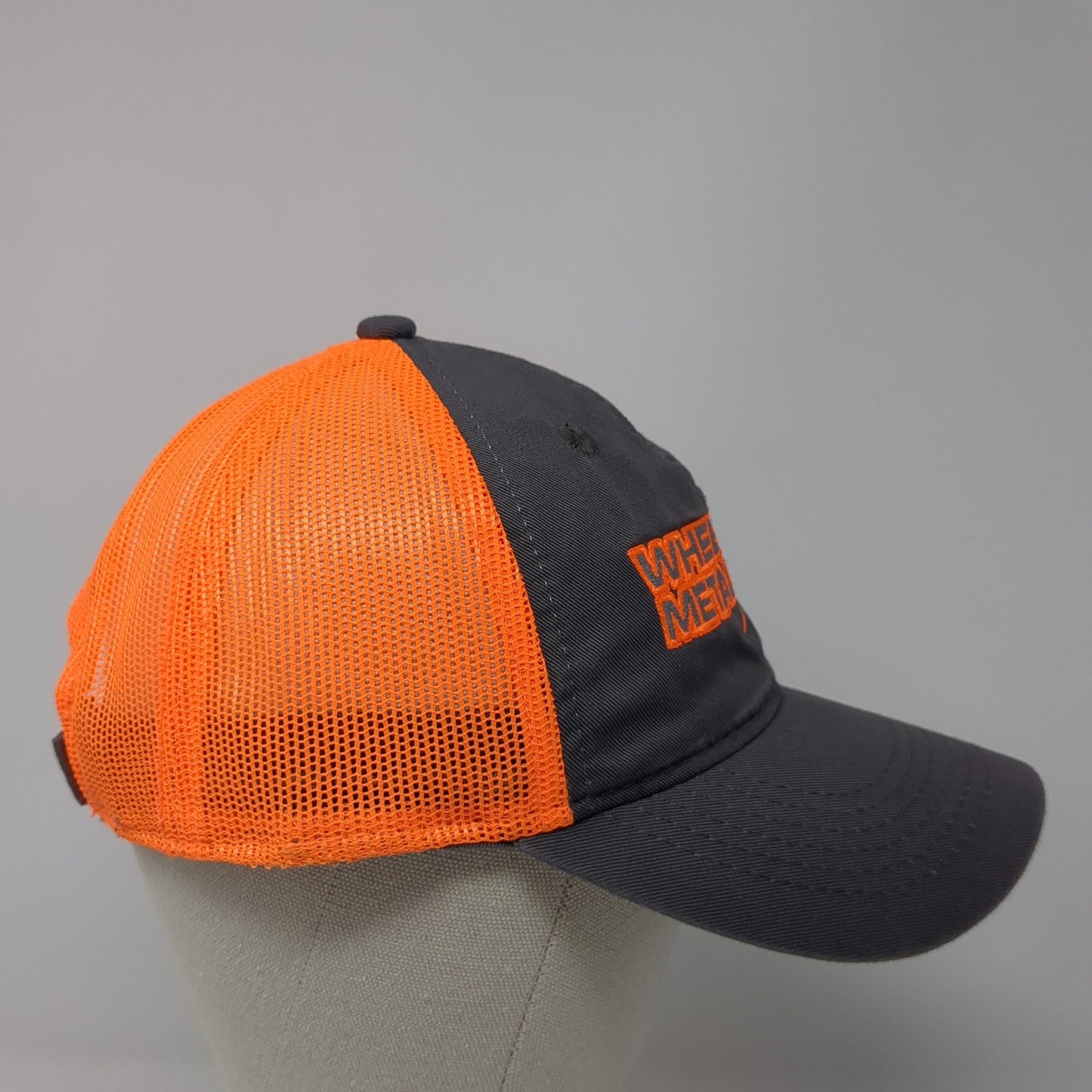 Wheeler Metals Strapback Trucker Hat Multi One Size Mesh Back Outdoor Cap