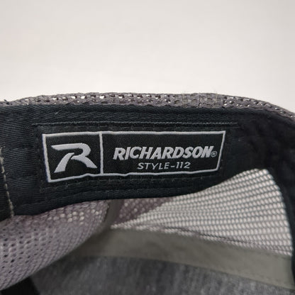 Sasquatch Snapback Trucker Hat Black One Size Mesh Back Richardson