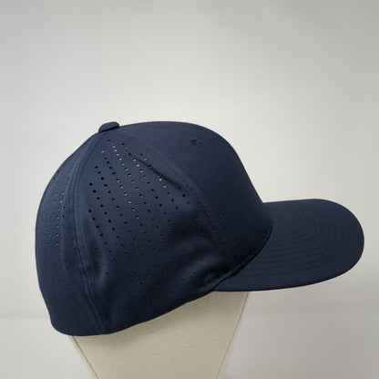 Uncharted Recreation Fitted Hat Blue S/M Embroidered 474F Pacific Headwear