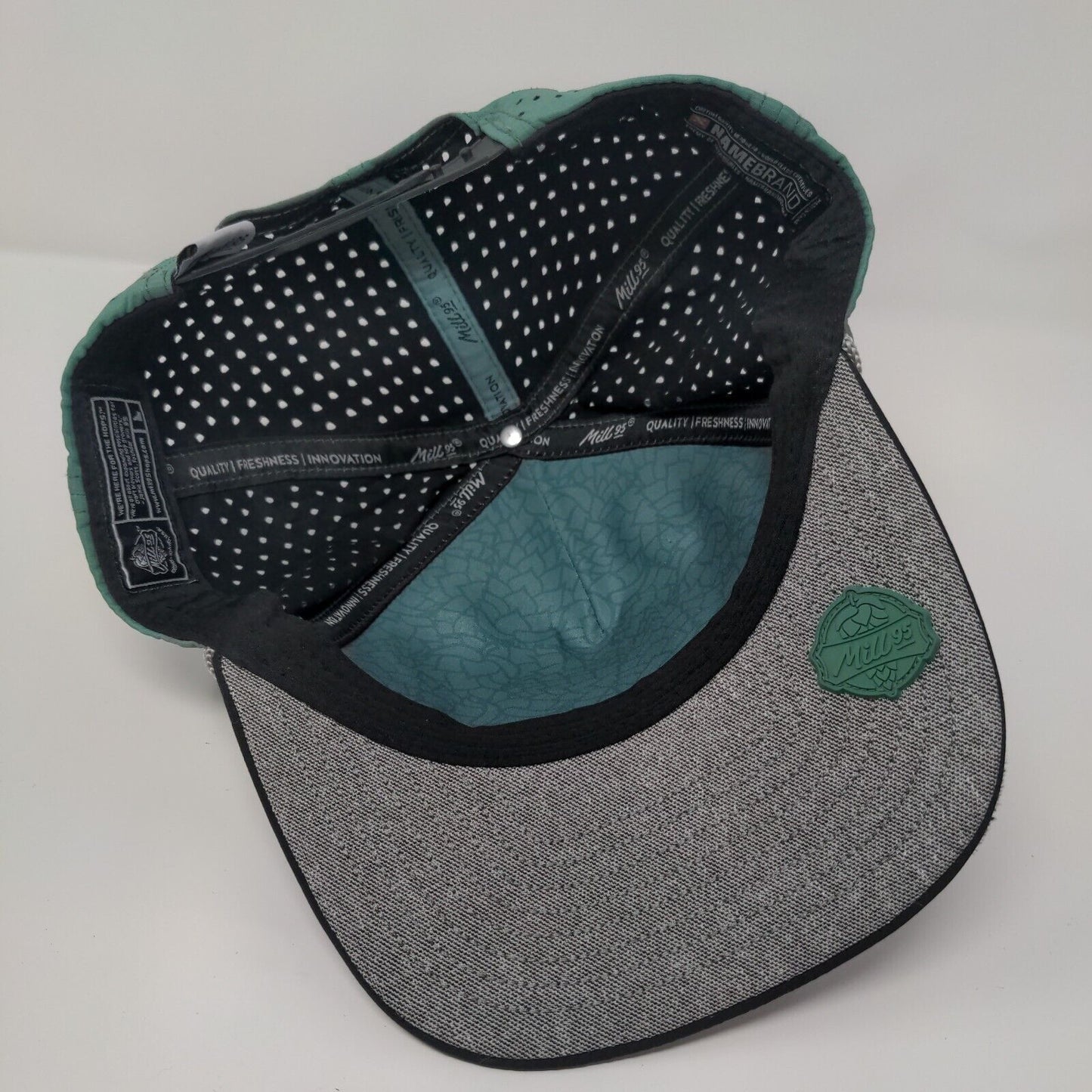 Mill 95 Patch Snapback Rope Hat Multi One Size Laser Cut Colorblock