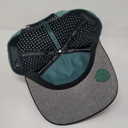 Mill 95 Patch Snapback Rope Hat Multi One Size Laser Cut Colorblock