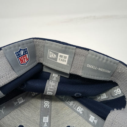 New Era Seattle Seahawks NFL Baseball Cap Blue Gray White Green M 39THIRTY Fit