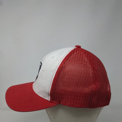 Georgia Bulldogs Snapback Trucker Hat Red OS Adjustable Mesh Back Richardson