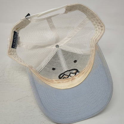 Ouray Trucker Hat Brown Blue One Size Glacier 1910 Mountain Mesh Snapback
