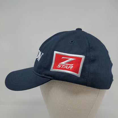 Srixon Z Star Slideback Hat Blue Embroidered Logo Golf 100% Cotton Adjustable