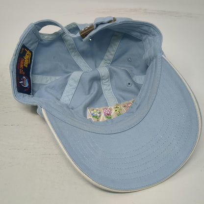 Tongass Trading Co Baseball Cap Blue One Size Alaska Floral Embroidery Hat