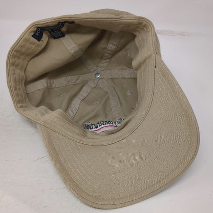 Port Authority Cardinal Utility Construction Hat Beige XL Baseball Cap Fitted