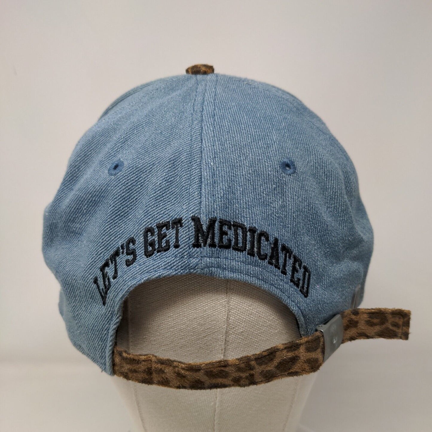 Wiz Khalifa Slideback Hat Multi OSFM Animal Print Let's Get Medicated