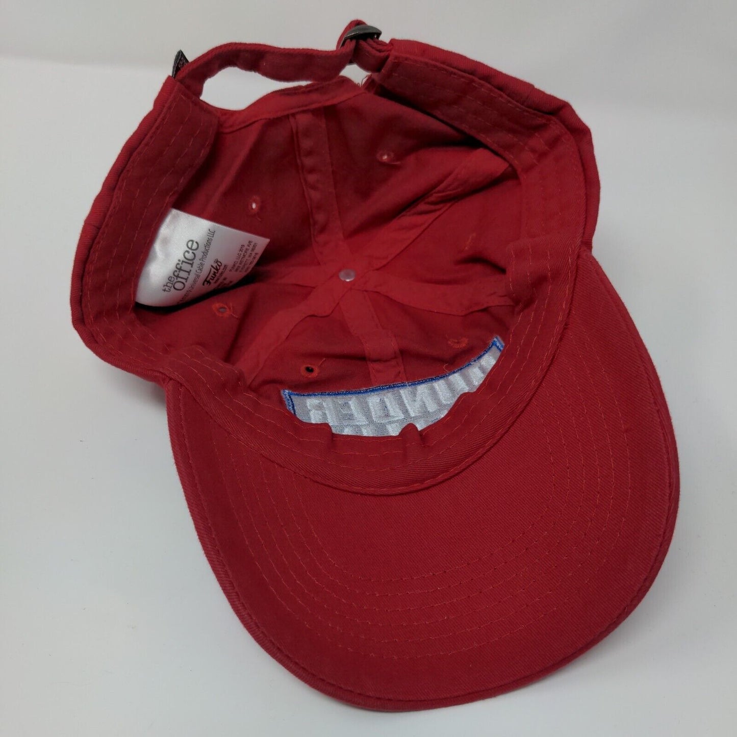 Dunder Mfflin Inc Paper Company Slideback Hat Red One Size Adjustable Funko