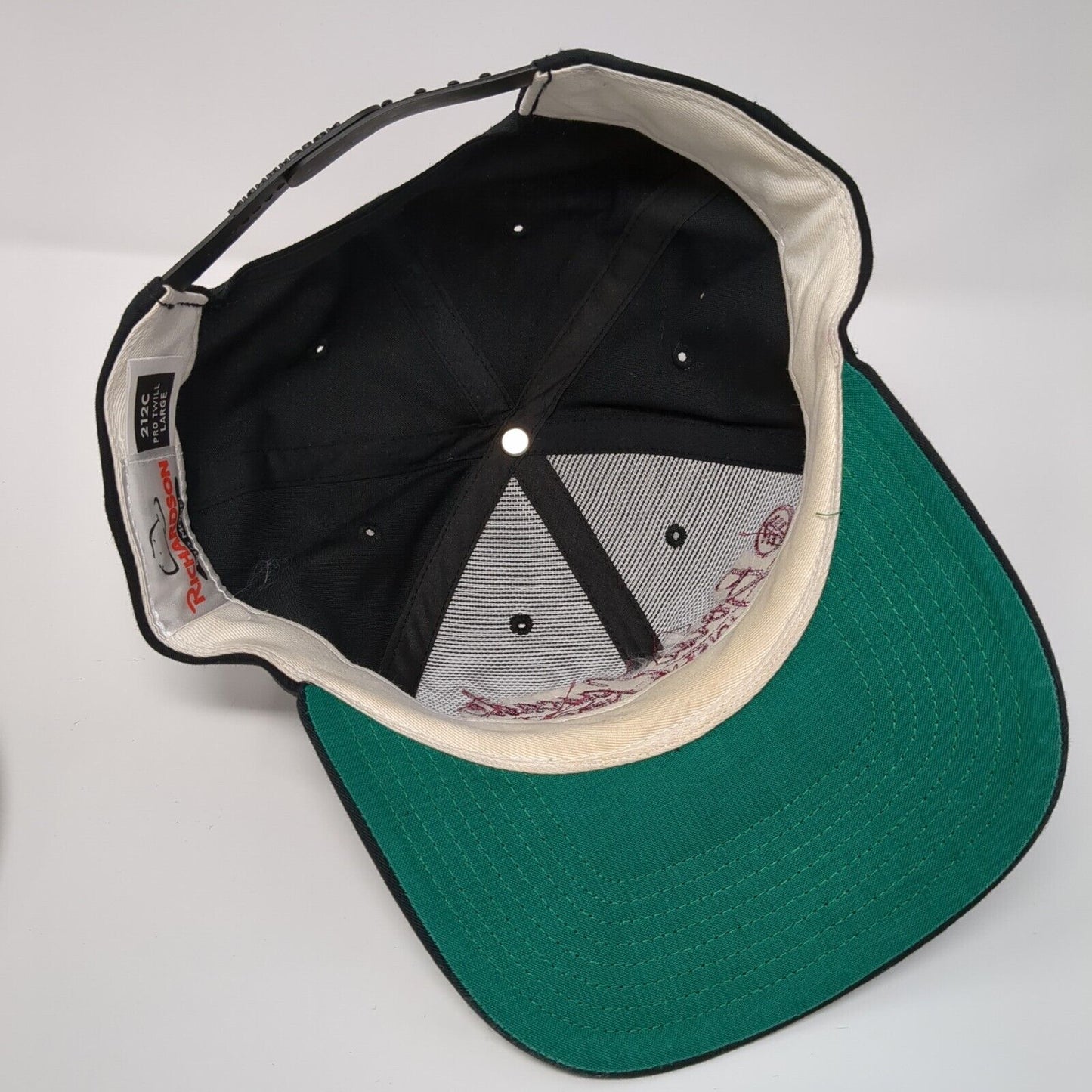 Boise Cascade Snapback Hat Black Large Pro Twill Richardson 6 Panel