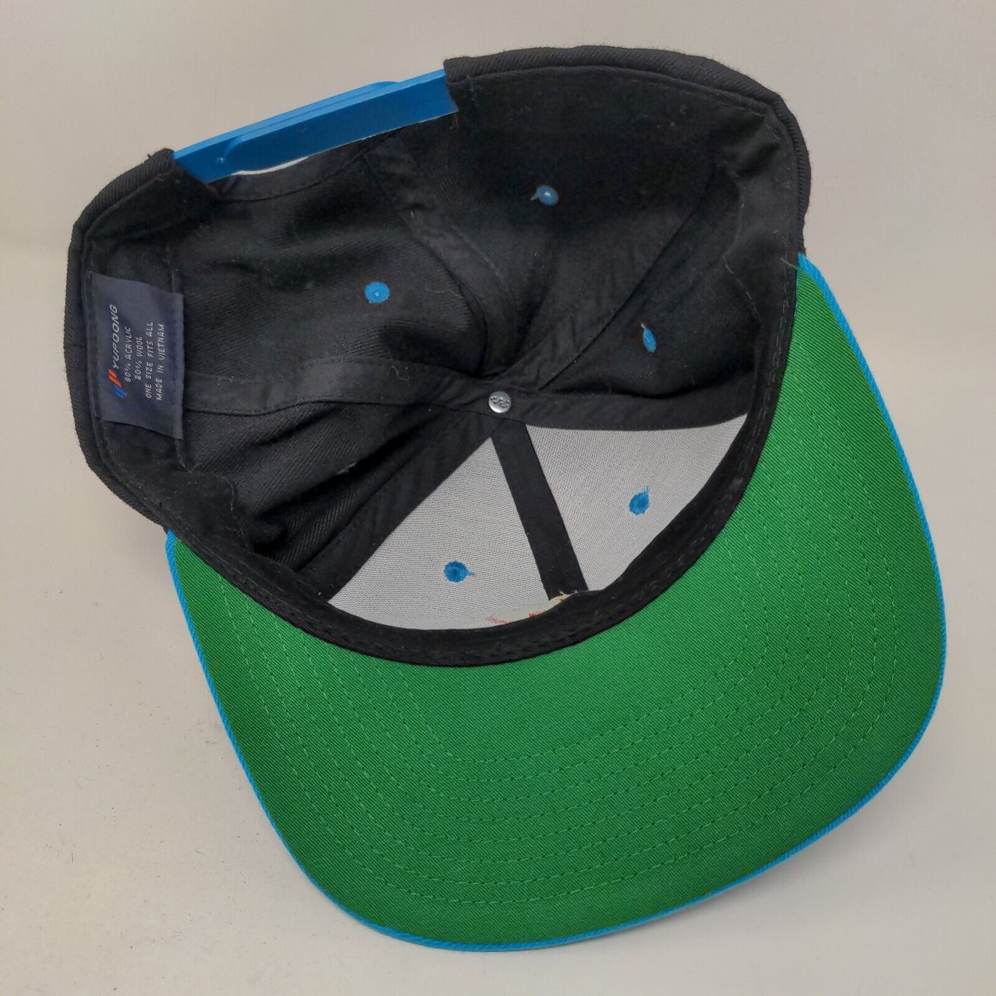 Yupoong Men's Snapback Hat Black OSFA Embroidered Troop 25 Warren R.I.