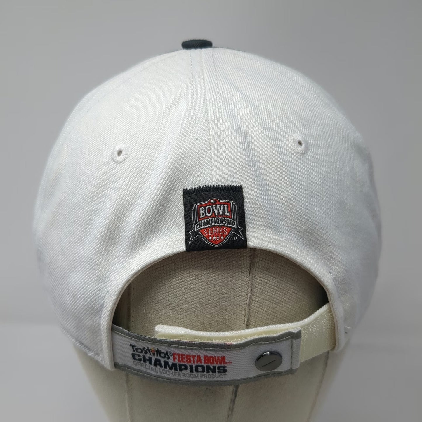 Nike Boise State Broncos NCAA White One Size 2010 Fiesta Bowl Champions Cap Hat