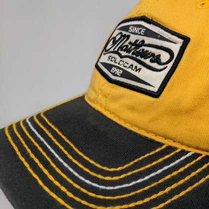 Matthews Solocam Since 1992 Strapback Trucker Hat Multicolor 58cm Distressed