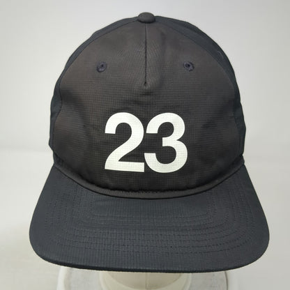 Jordan Brand 5 Panel Black One Size Hat 23 Graphic Snapback Engineered Flight