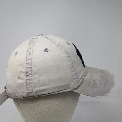 Ohio State Buckeyes NCAA Top of the World Gray OSFM Cap Distressed Curved Bill