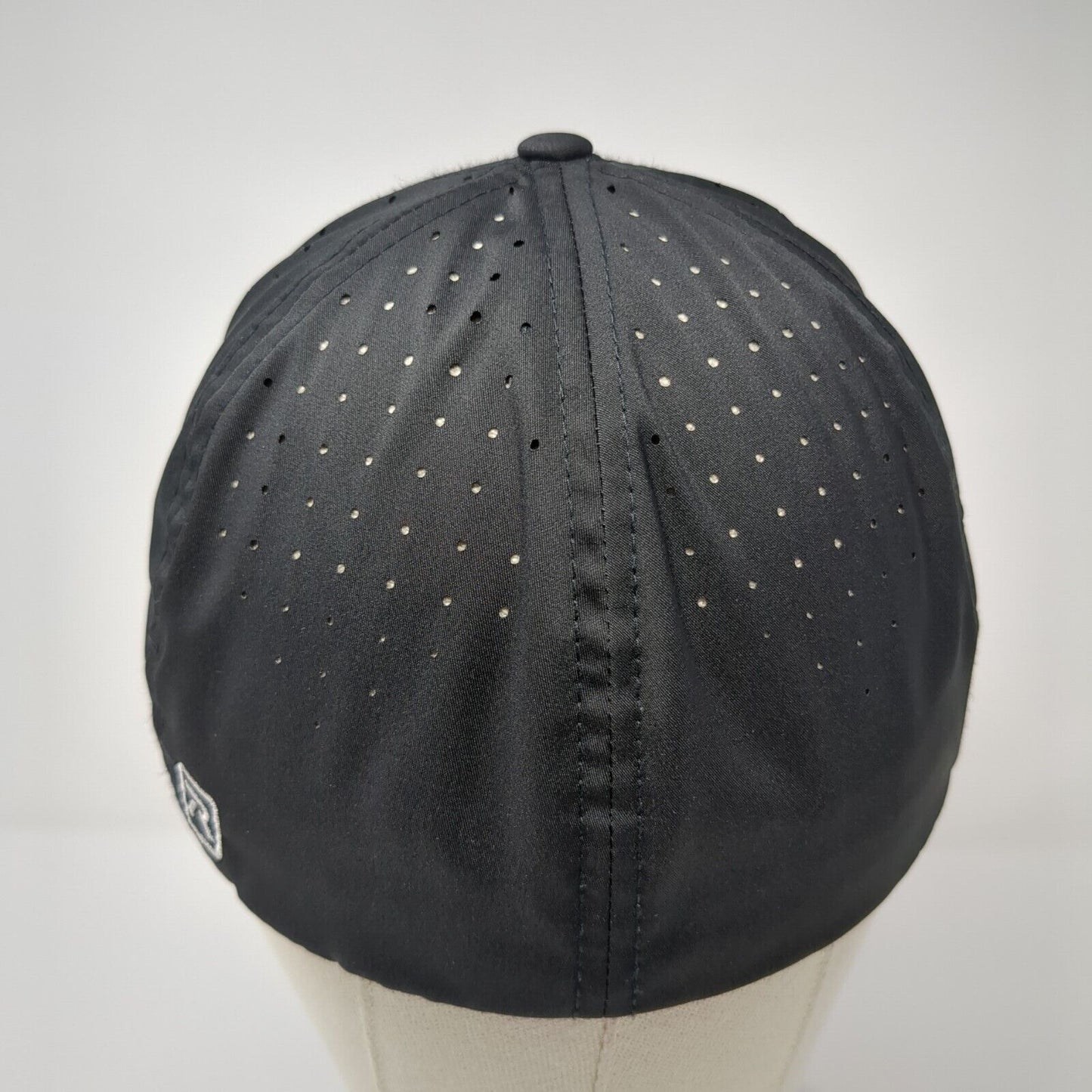 5-Tool Valor Fitted Hat Black S/M Embroidered Lightweight PTS30 Richardson