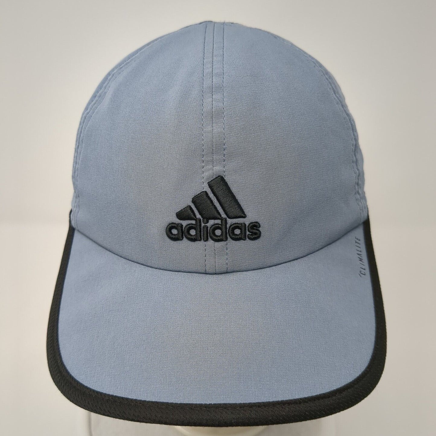 Adidas Climalite Strapback Hat Blue One Size Adjustable Embroidered 6 Panel