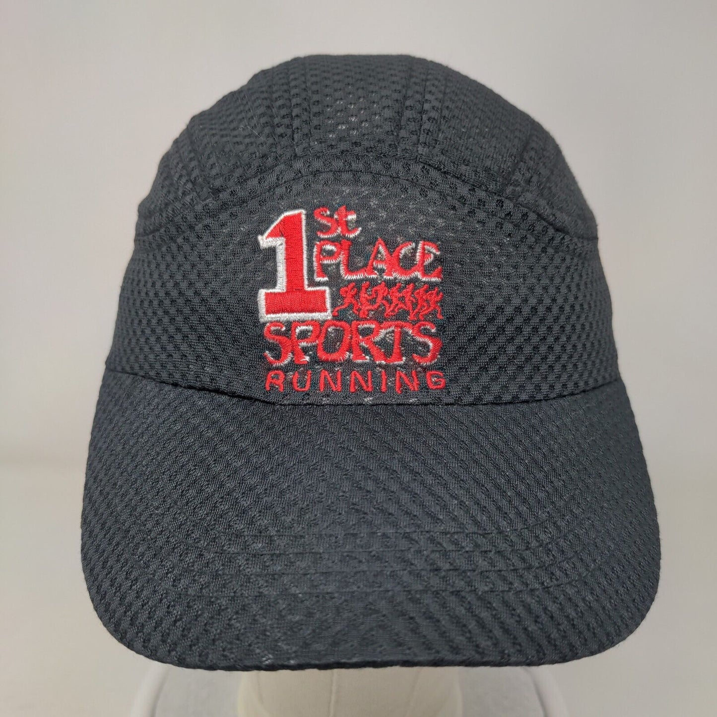 1st Place Sports Running Jacksonville Running Cap Black OS Breathable Bay Six