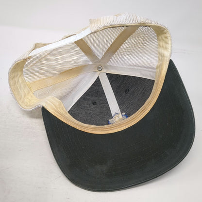 Richardson Trucker Hat Gray One Size TF Water Department Logo Snapback Mesh Cap