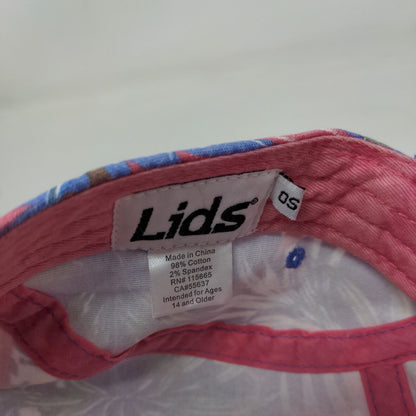 Lids Strapback 5 Panel Cap Multicolor One Size Adjustable Tropical Print